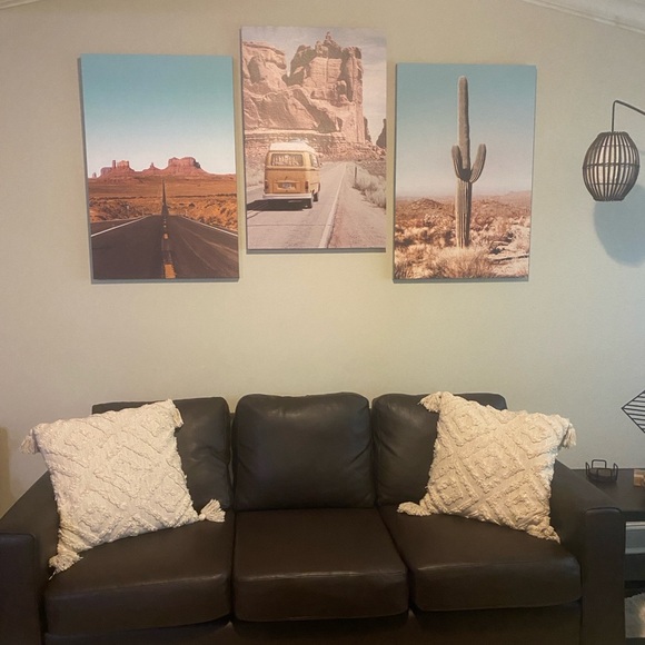 Desert Landscape Canvas Wall Art Set